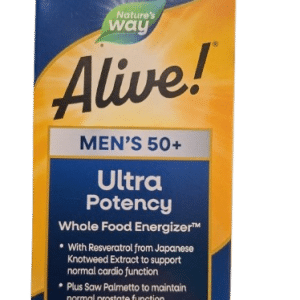 Alive Once Daily Mens 50+ Ultra Nature's Way, 30 tablete, Secom