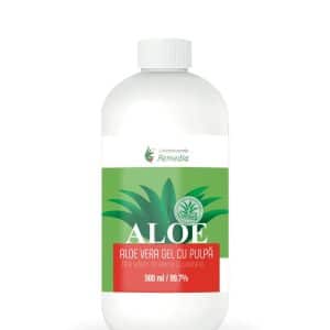 Aloe Vera gel, 500ml, Laboratoarele Remedia