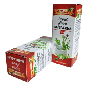 Extract gliceric antidiabetic Natura-Diab, 50ml, AdNatura