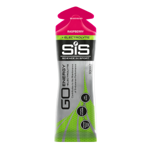 Gel energizant cu zmeura Go Energy Electrolyte, 60ml, SiS