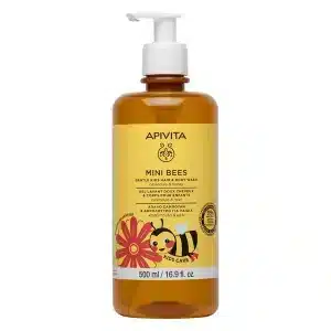 Apivita Gel de dus si sampon pentru copii Mini Bees, 500ml