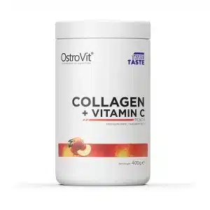 Colagen + Vitamina C cu aroma de piersici, 400g, OstroVit