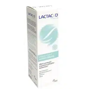 Flacon de 250 ml Loțiune intimă antibacteriană Lactacyd – formulă delicată pentru protecția zilnică a zonei intime
