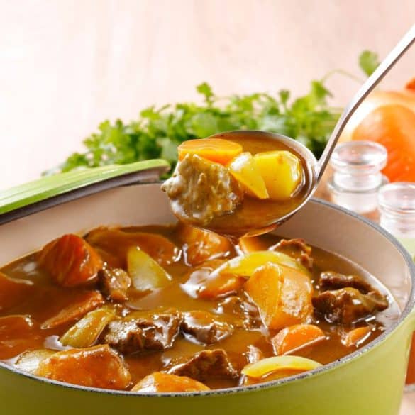 Curry japonez de vită cu legume