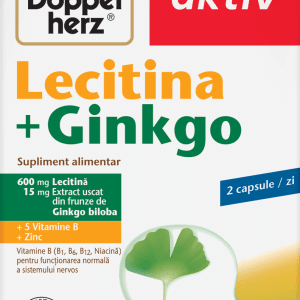 Lecitina + Ginkgo, 30 capsule, Doppelherz