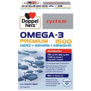 Omega 3 Premium 1500 System, 60 capsule, Doppelherz