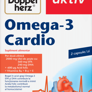Omega-3 Cardio, 60 capsule, Doppelherz