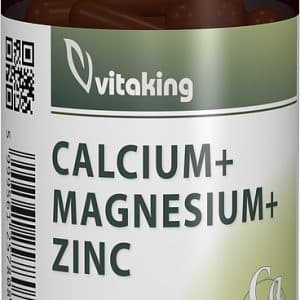 Calciu + Magneziu + Zinc, 100 comprimate, Vitaking