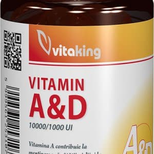 Vitamina A si D, 60 capsule gelatinoase, Vitaking