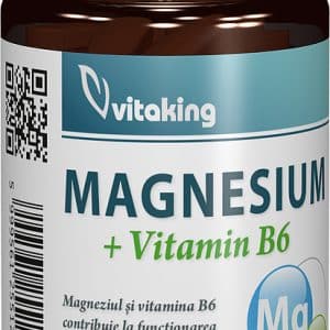 Magneziu + Vitamina B6, 30 comprimate, Vitaking