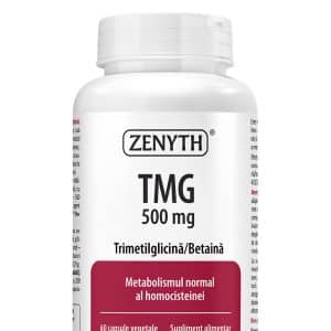 TMG 500mg, 60 capsule vegetale, Zenyth