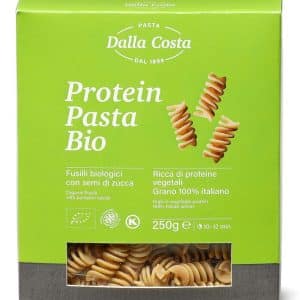 Paste fusilli din grau dur cu broccoli spanac si busuioc, 250g, Dalla Costa