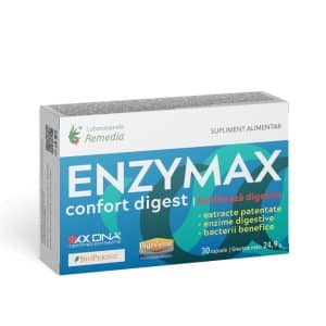 Enzymax Confort Digest, 30 capsule, Laboratoarele Remedia