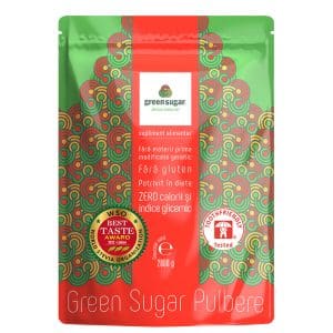 Green Sugar pulbere, 2kg, Laboratoarele Remedia