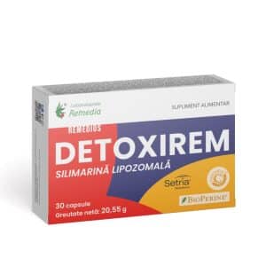 Detoxirem Remedios, 30 capsule, Laboratoarele Remedia