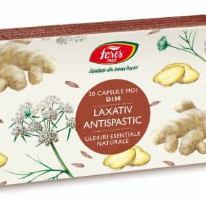 Laxativ atispastic D158, 20 capsule, Fares