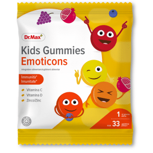 Dr. Max Kids Gummies Emoticons, 33 jeleuri