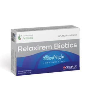 Relaxirem Biotics Bluenight, 15 comprimate filmate, Laboratoarele Remedia