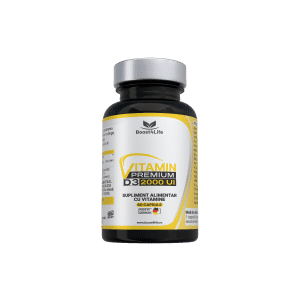 Vitamina D3 Premium 2000 UI, 60 capsule moi, Boost4Life
