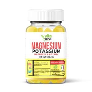 Magnesium Potassium, 120 jeleuri, Vita Ora