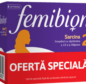 Pachet Femibion 2 Sarcina si Alaptare, 2x 28 comprimate + 28 capsule