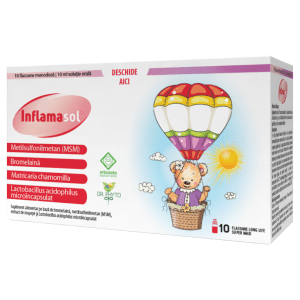 Inflamasol solutie orala, 10 flacoane, Dr.Phyto