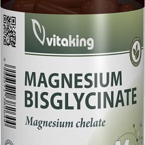 Bisglicinat de magneziu, 80 capsule, Vitaking