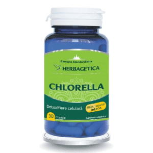 Chlorella, 30 capsule, Herbagetica
