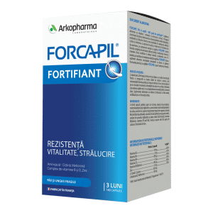 Forcapil fortifiant pentru par si unghii, 180 capsule, Arkopharma