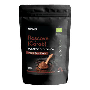 Roscove (Carob) Pulbere Ecologica BIO, 250g, Niavis