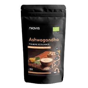 Ashwagandha Pulbere Ecologica BIO, 125g, Niavis
