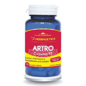 Artro Curcumin 95, 30 capsule, Herbagetica