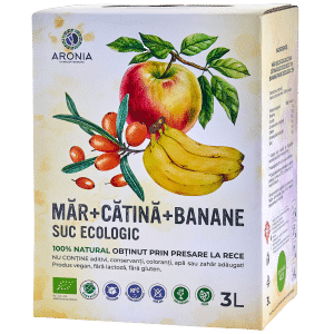 Suc de Măr, Cătină și Banane 3L ECO (RO-ECO-029)