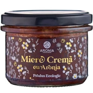 Miere Cremă cu Aronia 220G ECO (RO-ECO-029)