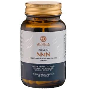 Premium NMN la 500mg — 60 capsule cu o moleculă esențială pentru energie, longevitate și creier