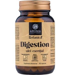 Ulei Esențial Digestion — capsule cu 6 uleiuri esențiale care susțin digestia, flora intestinală și confortul după masă | Botanica