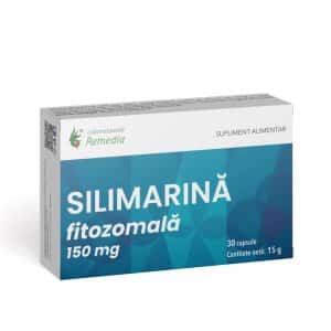 Silimarina Fitozomala 150mg, 30 capsule, Laboratoarele Remedia