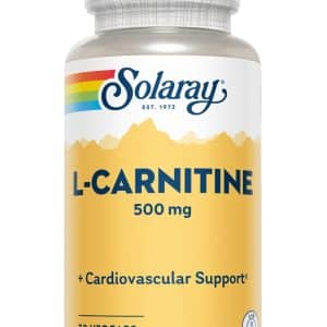 L-Carnitine 500mg Solary, 30 capsule vegetale, Secom