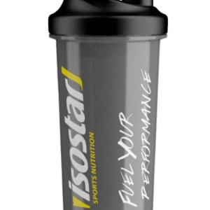 Recipient de mixare Shaker negru, 700ml, Isostar