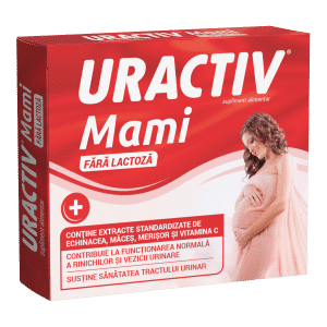 Uractiv Mami fara lactoza, 21 capsule, Uractiv
