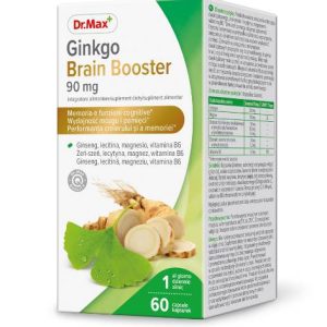 Dr. Max Ginkgo Brain Booster, 60 capsule