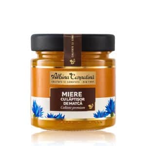 Miere cu laptisor de matca, 270g, Albina Carpatina