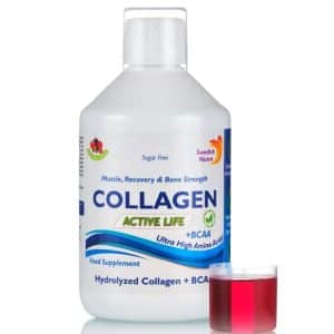 Colagen lichid hidrolizat Active Life 5000mg, 500ml, Swedish Nutra