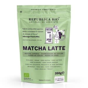 Matcha Latte, pulbere functionala ecologica Republica BIO, 200g - Default