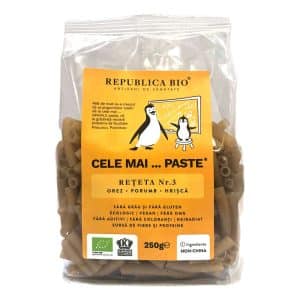 Cele mai…PASTE Reteta 3 Orez Porumb Hrisca, fara gluten, ecologic, Republica BIO, 250g - Default