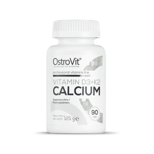 Calciu + Vitamina D3 + Vitamina K2, 90 tablete, OstroVit
