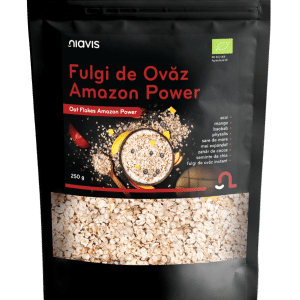 Fulgi de ovaz Amazon Power Ecologici, 250g, Niavis