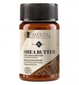 Unt de shea organic purificat, 100ml, Ellemental