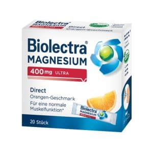 Biolectra Magnesium 400 mg Ultra, 20 plicuri, Hermes Arzneimittel