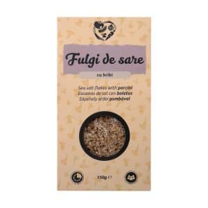 Fulgi de sare cu hribi, 150g, Ecotravio